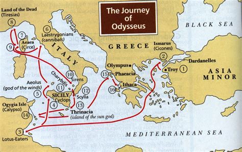Odysseus mislaid witchcraft